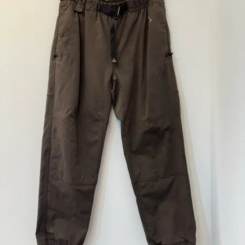 [BUNJANG] ACG Brown Nylon Spandex Jogger Pants / ACG 브라운 나일론 스판 조거 팬츠