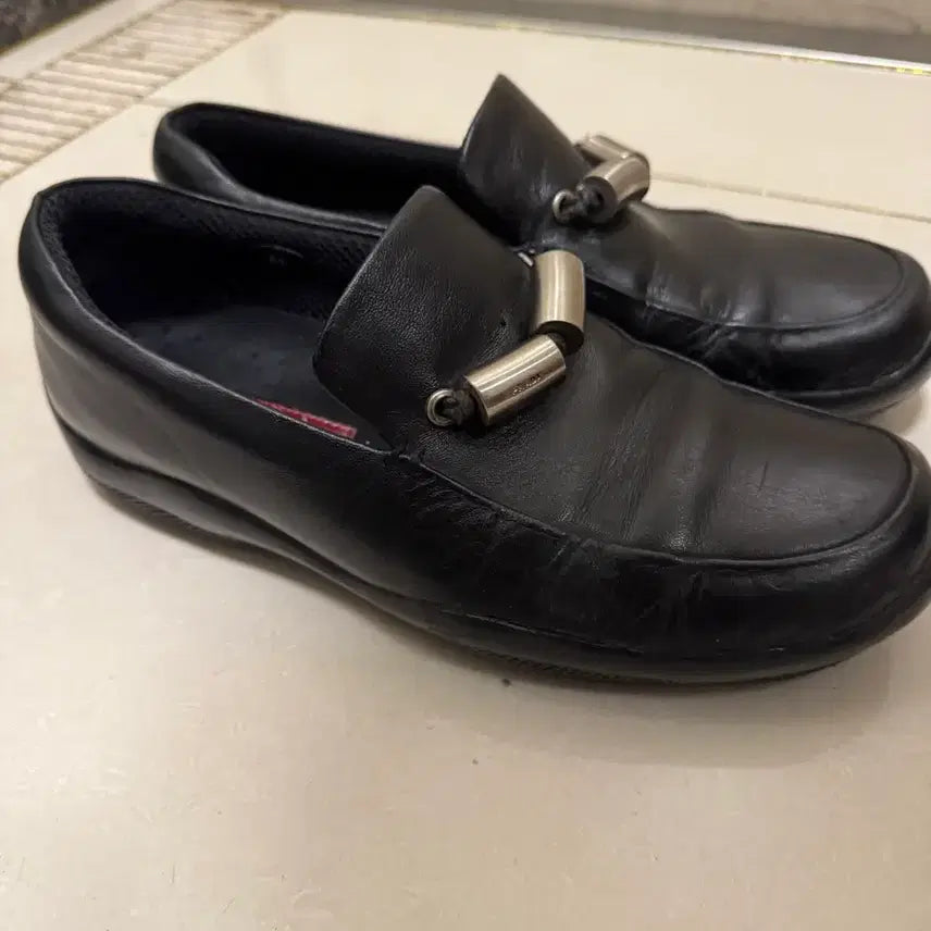 [BUNJANG] Prada Sport Double Buckle Loafers / [270,EU41]프라다 스포츠 로퍼