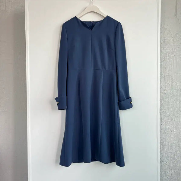 [BUNJANG] The Izzat Collection Blue Long Dress / The Izzat Collection 아이잗 컬렉션 블루 롱 원피스