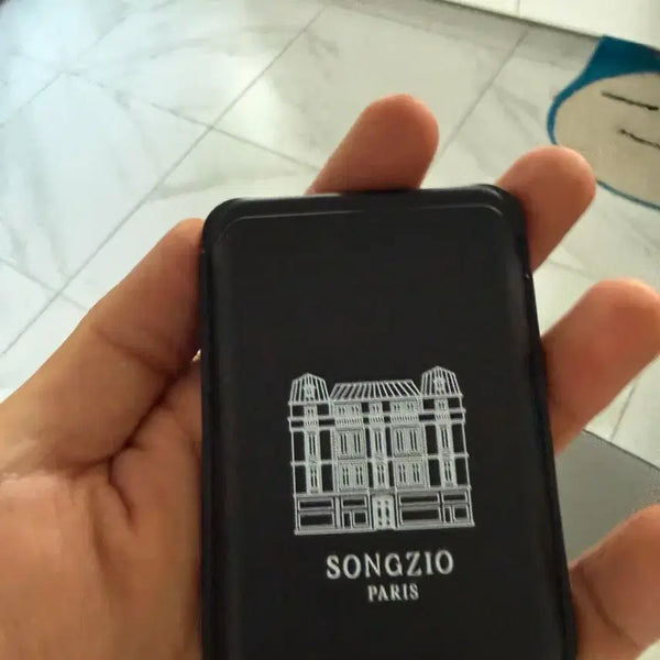 [BUNJANG] Songzio Paris MagSafe Card Wallet Black / 송지오옴므 파리스 맥세이프 카드지갑 블랙