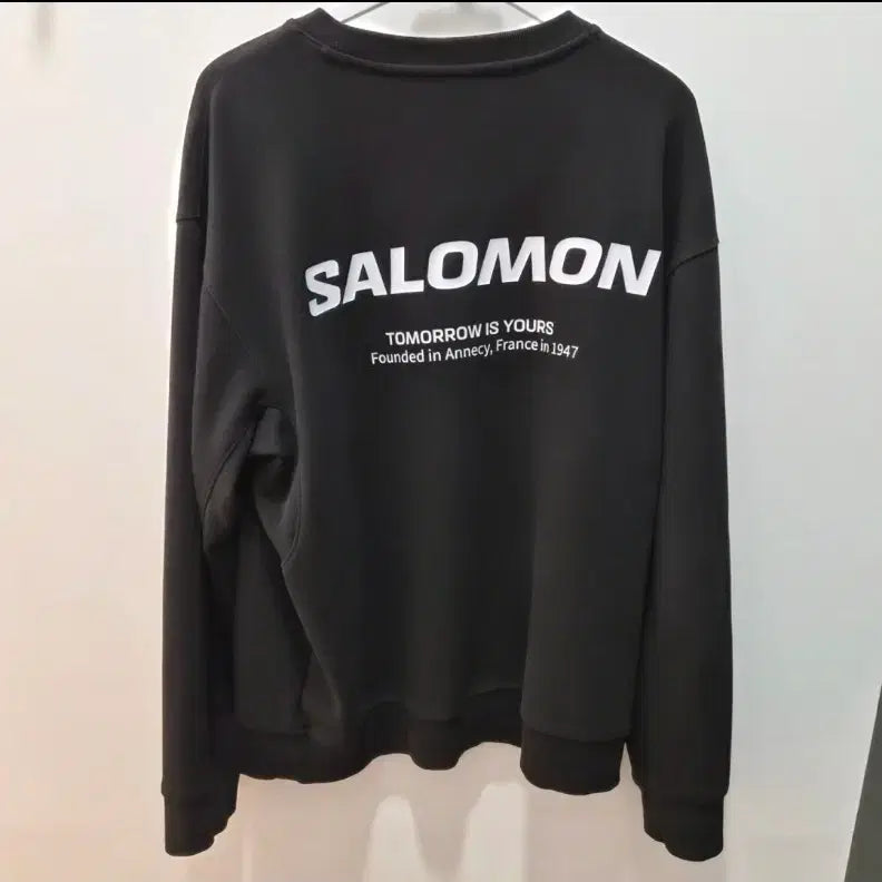 [BUNJANG] Salomon Sweatshirt Black XL / 살로몬 맨투맨 블랙 2xl