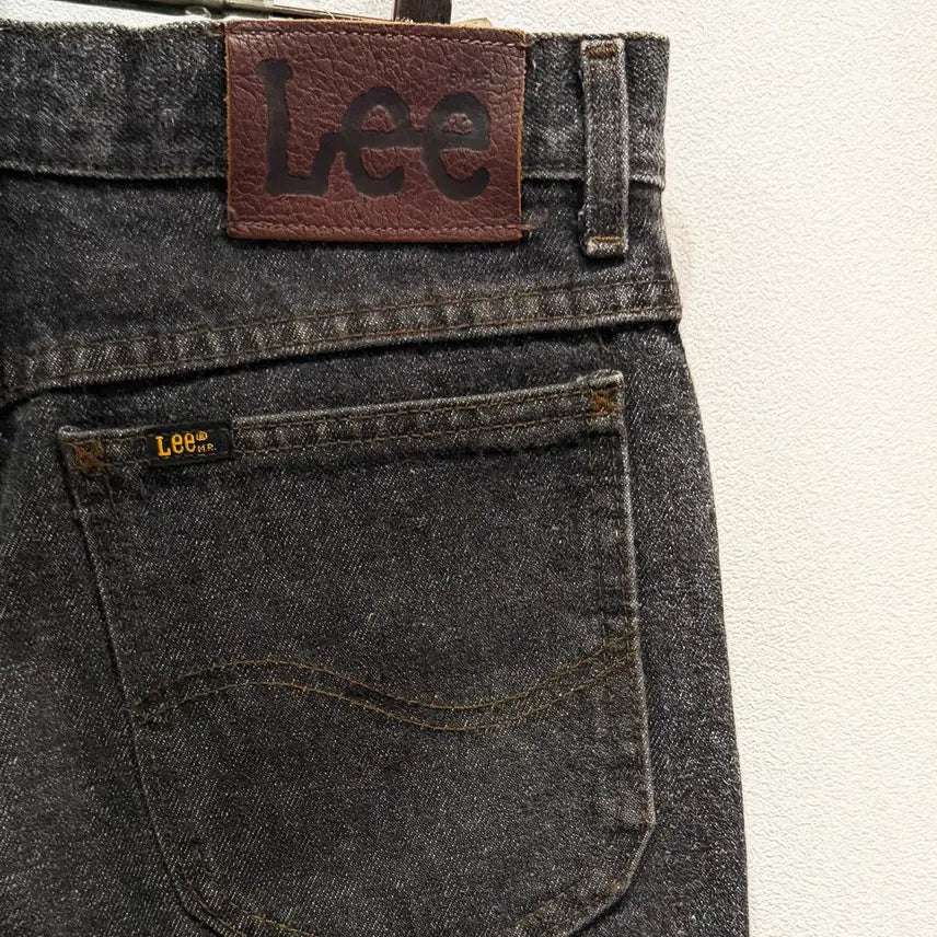 [BUNJANG] Lee 80s Black Denim Jeans (30x30) / 80s Lee Black(30, Made In U.S.A)