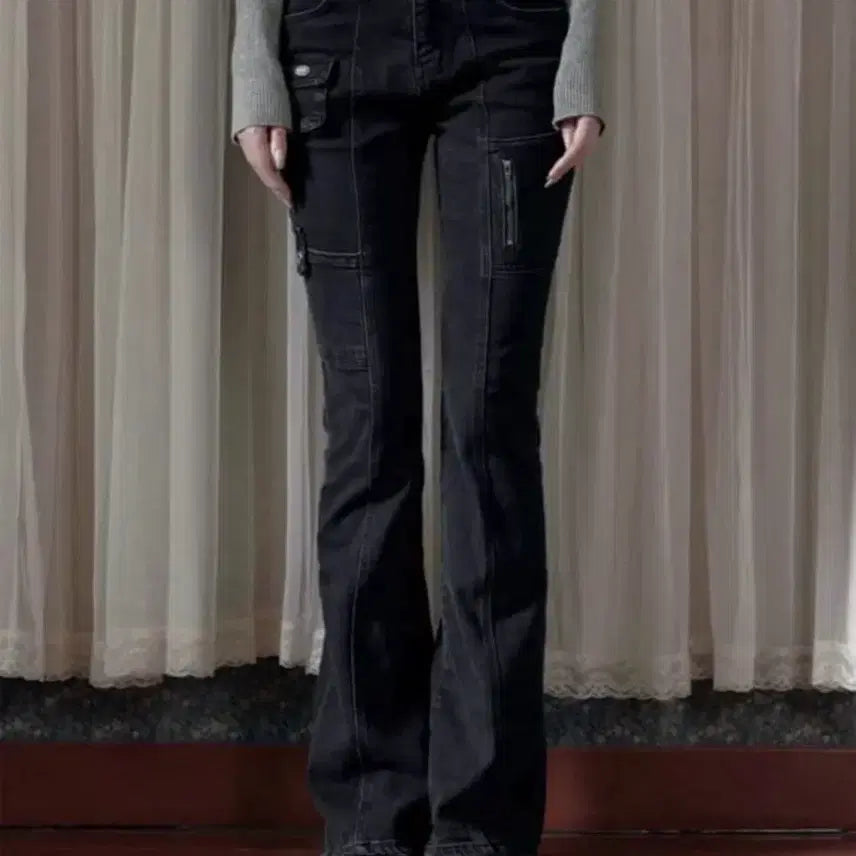 [BUNJANG] Bohemian Seoul Side Pocket Bootcut Jeans / 보헤미안서울 SIDE POCKET BOOTCUT JEANS 사이드포켓
