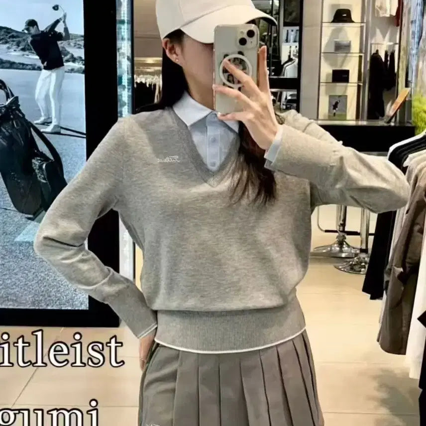[BUNJANG] Titleist Women's Golf Wear Sweater / #타이틀리스트 #TITLEIST#여성골프웨어