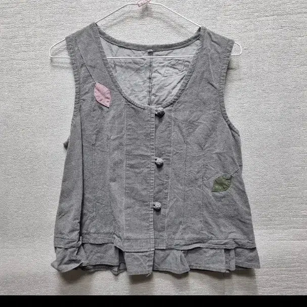 [BUNJANG] Korean Traditional Vest - Gray / v035 생활한복 조끼
