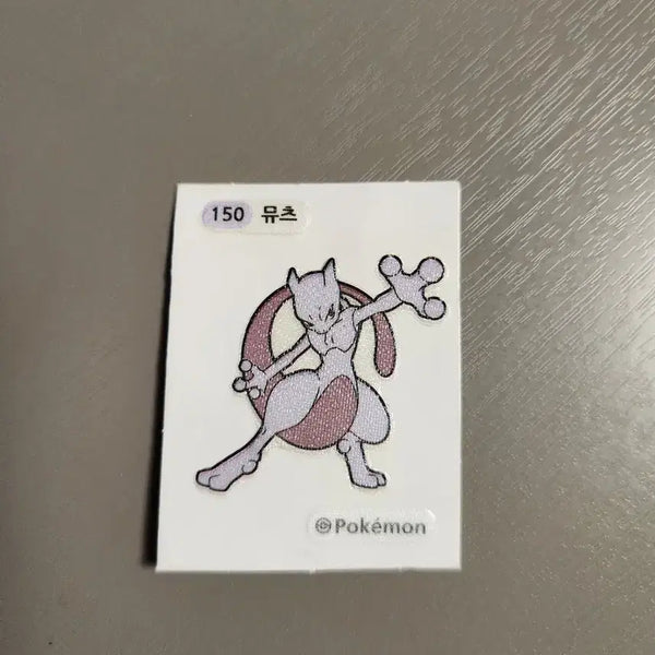 [BUNJANG] Mewtwo Sticker / 뮤츠 띠부실