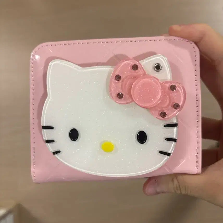 [BUNJANG] Hello Kitty Vintage Mirror Wallet / 헬로키티 고전 거울지갑 팔아요