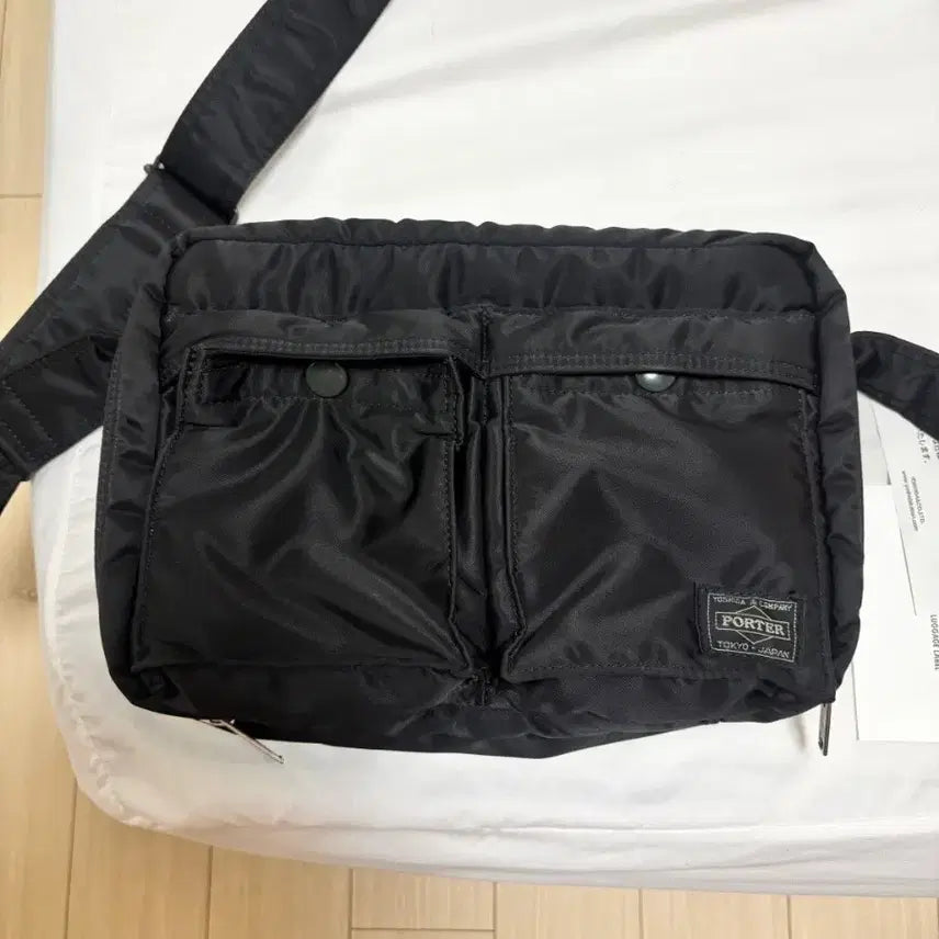 [BUNJANG] Yoshida Porter Tanker Shoulder Bag Small Black / 요시다 포터 탱커 숄더백 스몰 블랙 S