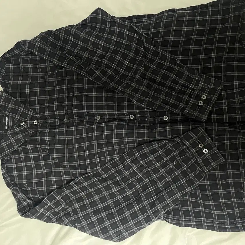 [BUNJANG] Hatchingroom Tartan Check Shirt Size 4 / 해칭룸(HATCHINGROOM) 탄탄 체크 셔츠4