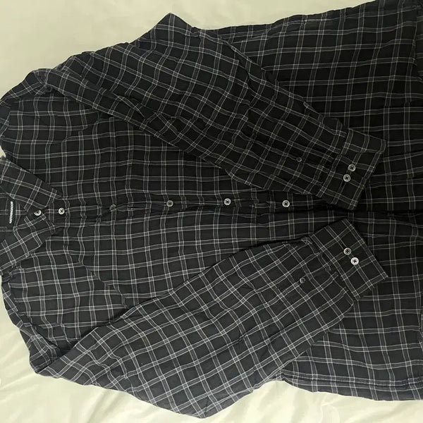 [BUNJANG] Hatchingroom Tartan Check Shirt Size 4 / 해칭룸(HATCHINGROOM) 탄탄 체크 셔츠4