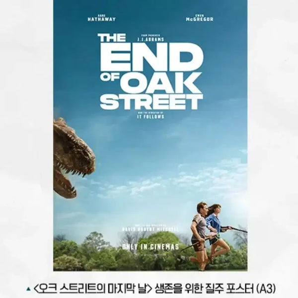 [BUNJANG] Last Day Dash on Oak Street Poster / 오크 스트리트의 마지막날 질주 포스터