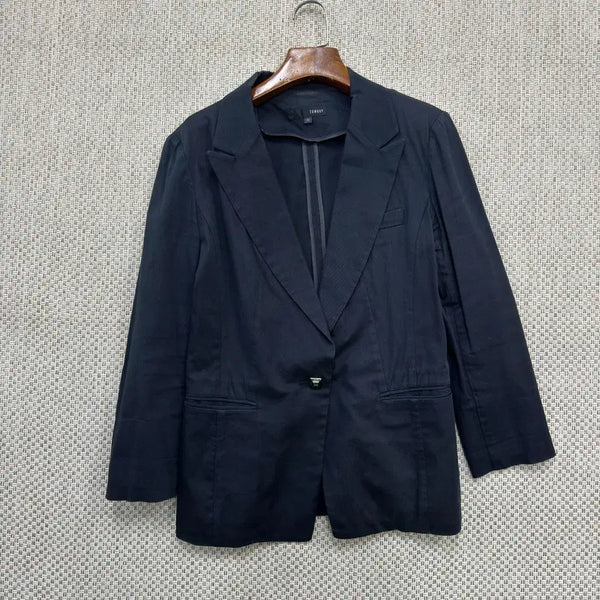 [BUNJANG] Tomboy Linen Blazer Jacket 85 / 톰보이 린넨 블레이저 자켓 85 H02919
