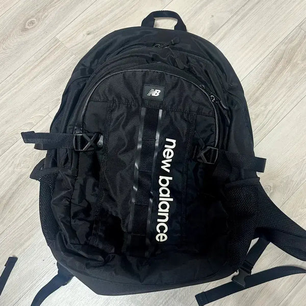 [BUNJANG] New Balance Two Pack Light Backpack Bag Black / 뉴발란스 투픽 라이트 백팩 가방 블랙