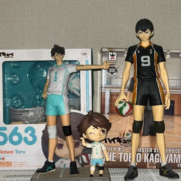 [BUNJANG] Haikyuu!! Oikawa & Kageyama Nendoroid & Figure Bundle Set / 하이큐  오이카와 카게야마 피규어 ,넨도로이드 일괄
