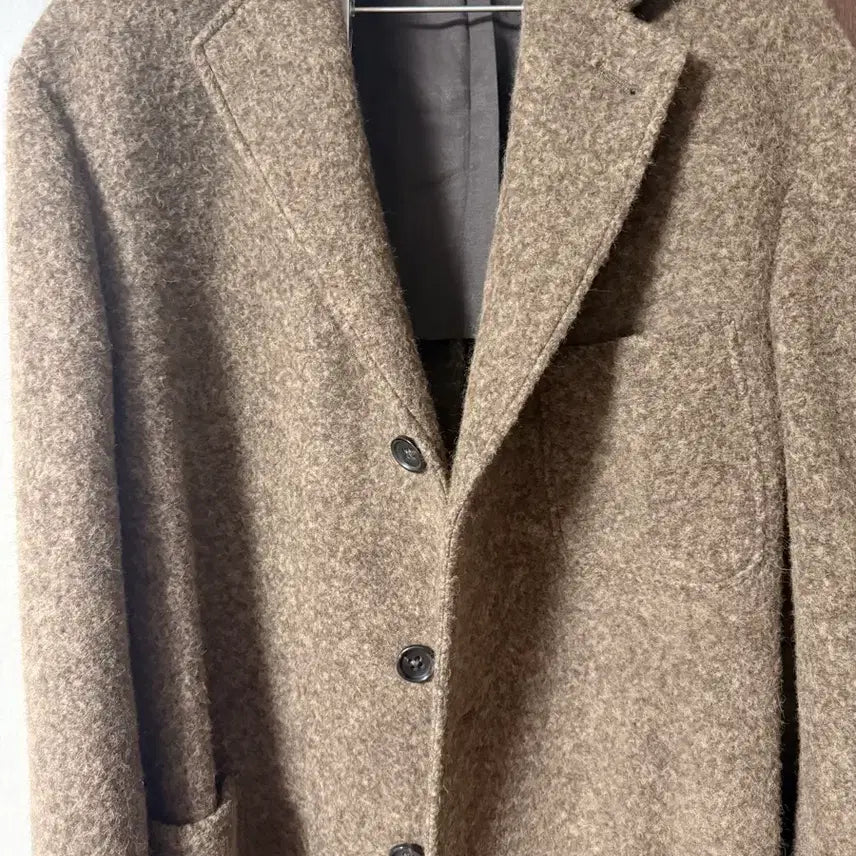 [BUNJANG] Slowear Monteedoro Alpaca Single Breasted Coat / 슬로웨어 몬테도로 알파카 싱글코트 50 100 105 MONTEEDORO Slowear  슬로웨어 코트
