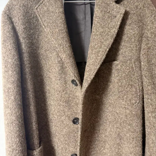 [BUNJANG] Slowear Monteedoro Alpaca Single Breasted Coat / 슬로웨어 몬테도로 알파카 싱글코트 50 100 105 MONTEEDORO Slowear  슬로웨어 코트