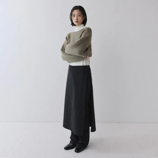 [BUNJANG] YE Tavi Double Layer Skants Black M / *새상품* 와이 이 YE Tavi Double Layer Skants 블랙 M