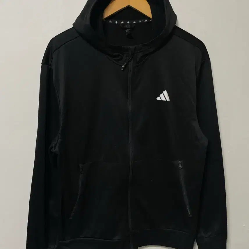 [BUNJANG] Adidas Functional Training Hooded Zip-Up Jacket / 100 아디다스 기능성 트레이닝 후드집업 정품
