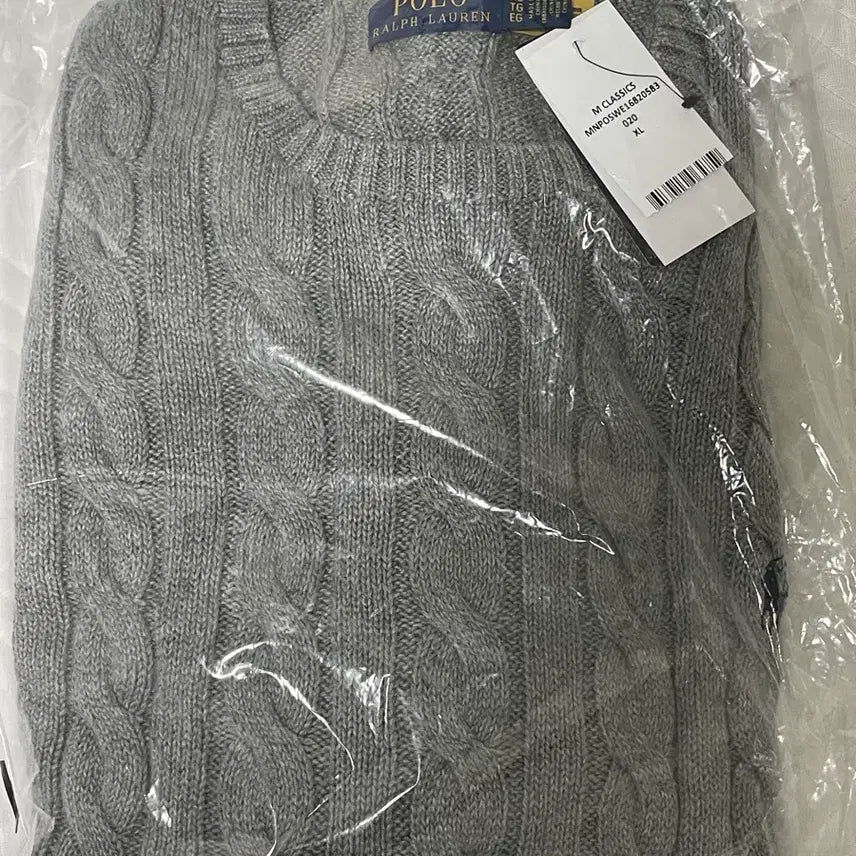 [BUNJANG] Polo Ralph Lauren Cable Knit Cotton Sweater / 폴로 랄프로렌 케이블 니트 코튼 스웨터
