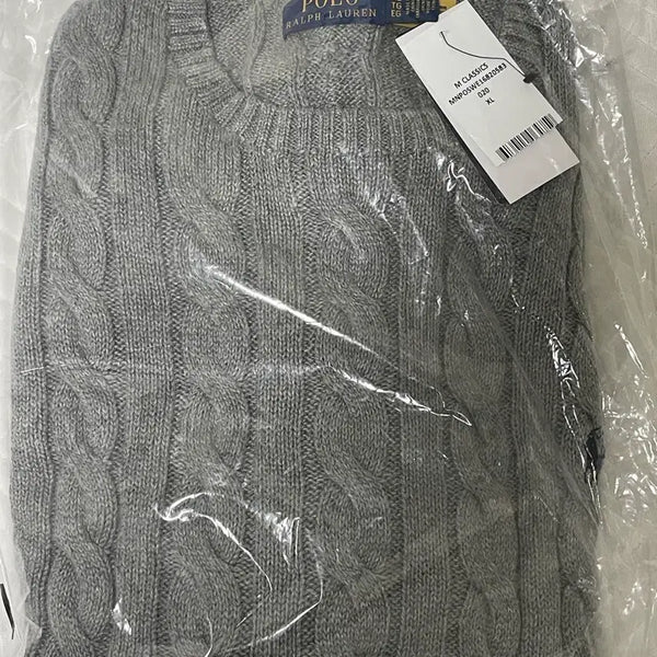 [BUNJANG] Polo Ralph Lauren Cable Knit Cotton Sweater / 폴로 랄프로렌 케이블 니트 코튼 스웨터