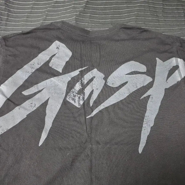 [BUNJANG] Gasp Logo Black T-Shirt / 가스프 반팔티