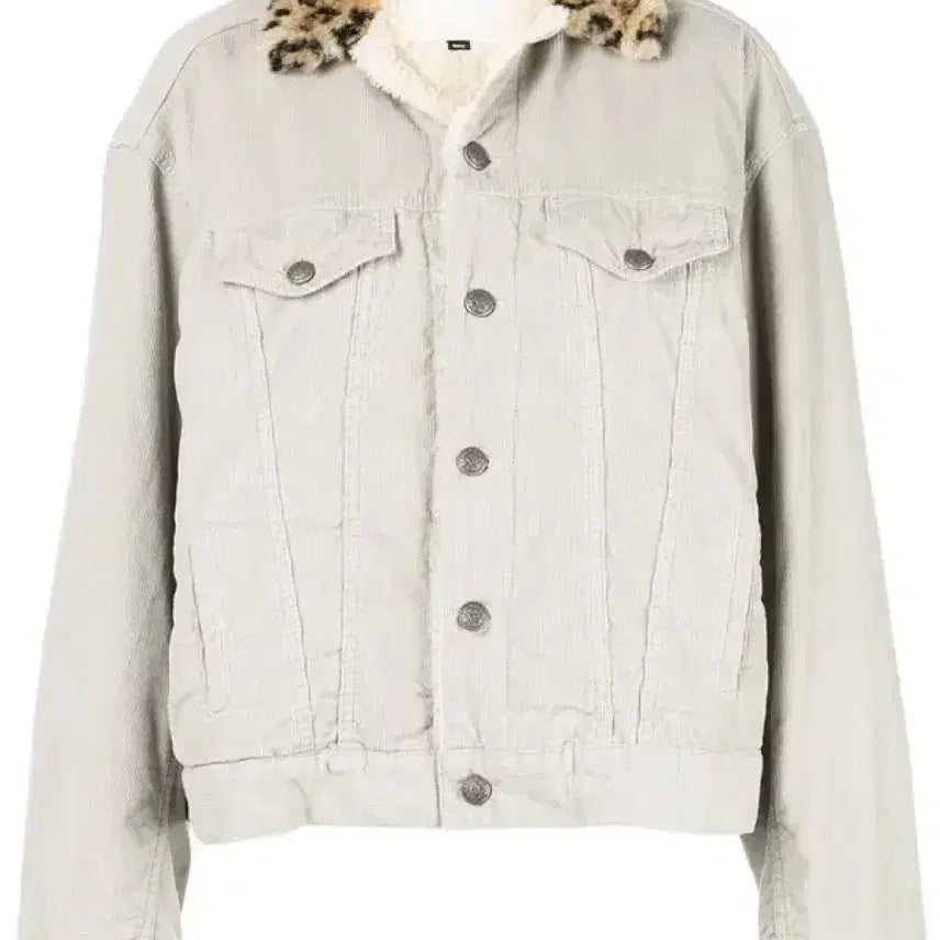[BUNJANG] R13 Reed Oversized Shearling Corduroy Trucker Jacket / [M] R13 리드 오버사이즈 시어링 코듀로이 트러커 자켓