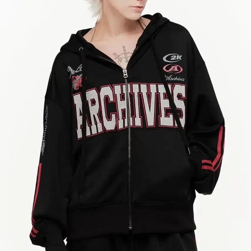 [BUNJANG] 2000 ARCHIVES ROSIE HOODIE ZIP UP / 2000아카이브스 ROSIE HOODIE ZIP UP