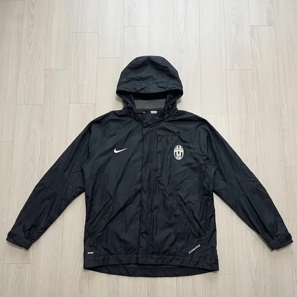 [BUNJANG] Nike Juventus Windbreaker Jacket Black / 나이키 유벤투스 바람막이 자켓 블랙