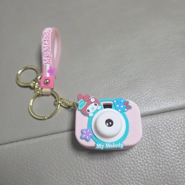 [BUNJANG] Sanrio My Melody Projector Beam Camera Keyring / 산리오 마이멜로디 프로젝터 빔 카메라 키링