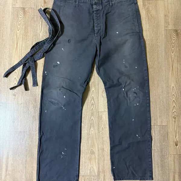 [BUNJANG] Visvim 21AW Trailblazer Damaged Pants Black Size 3 / 비즈빔 21aw 트라베일러 데미지드 팬츠 블랙 3사이즈 dmgd