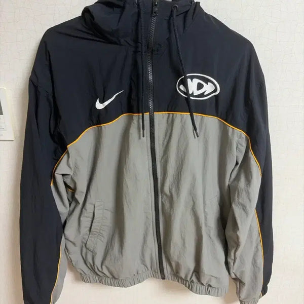 [BUNJANG] Nike Windbreaker Black/Gray / 나이키 바람막이 블랙/그레이