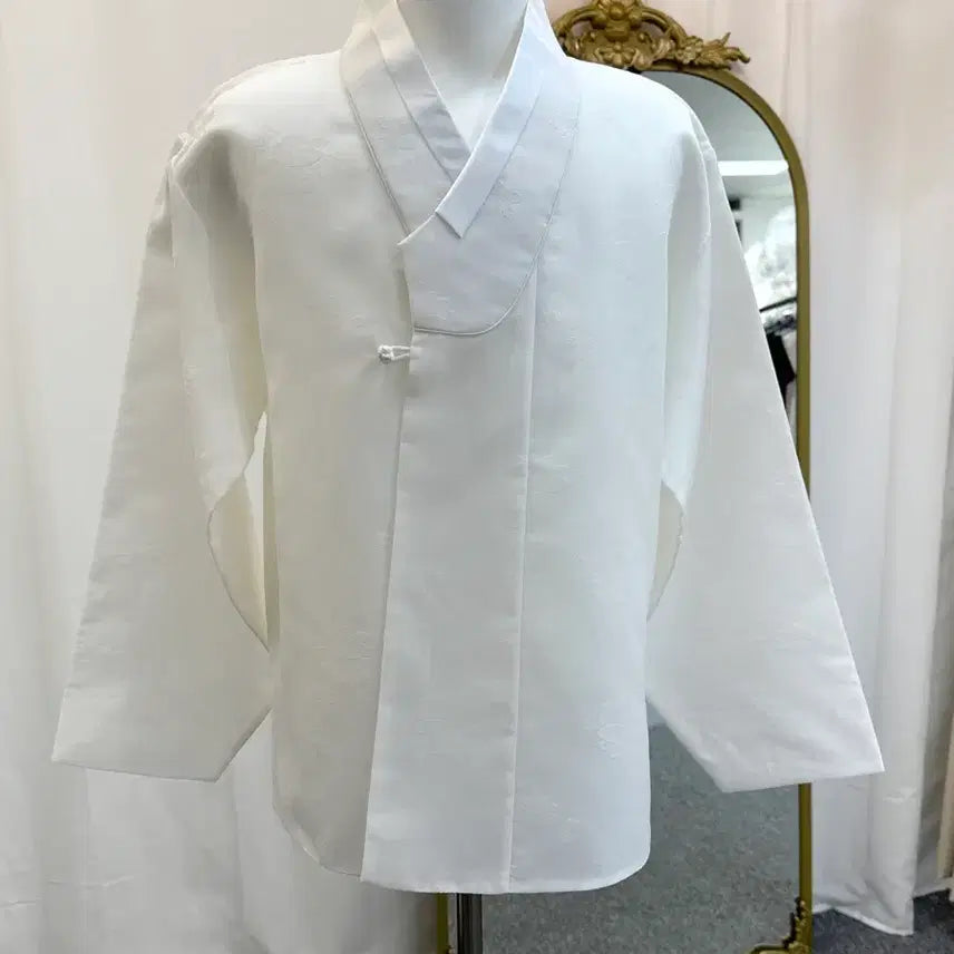 [BUNJANG] Men's White Jeogori Size 90 / 90사이즈 2-3회 착용 남자 흰색 저고리 상태 최상