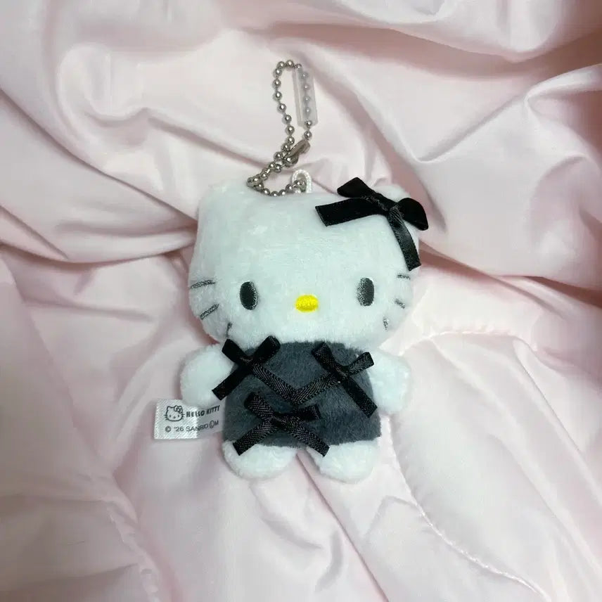 [BUNJANG] Sanrio Hello Kitty Mascot Keychain Charm - Balletcore Kitty Edition / 산리오 정품 헬로키티 마스코트 누이 인형 캡슐 가챠 신상 키링 참 3탄 발레코어키티