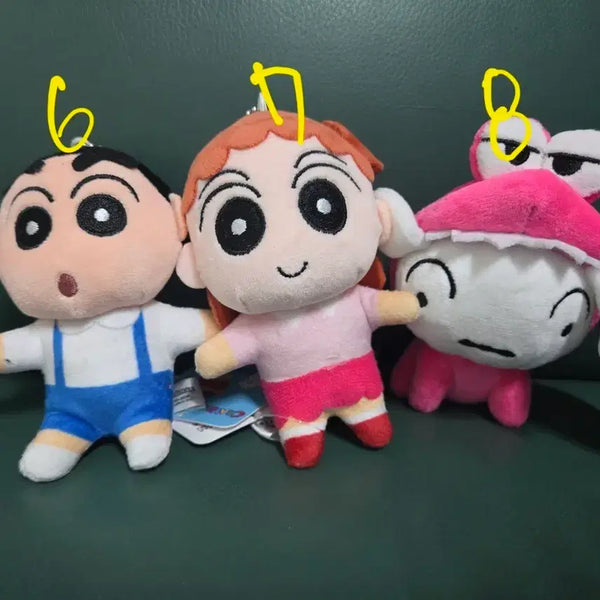 [BUNJANG] Crayon Shin-chan Keychain Dolls Bundle Set / 짱구 키링인형 일괄 판매합니다