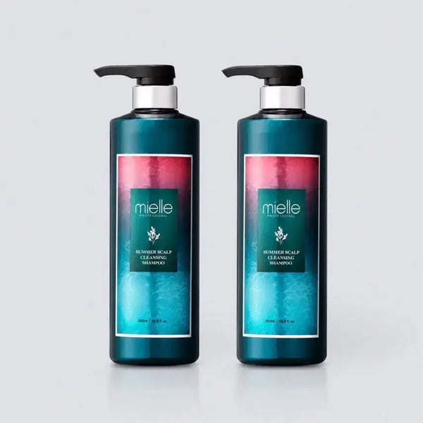 [BUNJANG] Miel Seaweed Cleansing Shampoo 800ml Set (2 Count) / 미엘 씨위드 클렌징 샴푸 800ml x 2개