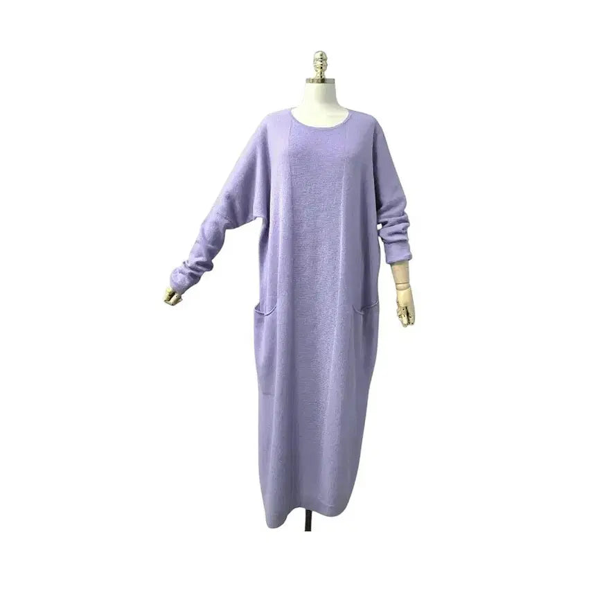 [BUNJANG] Basileia Mongolian Cashmere 100% Dress / 제평 바실레이아Basileia 몽골산 캐시미어100 원피스