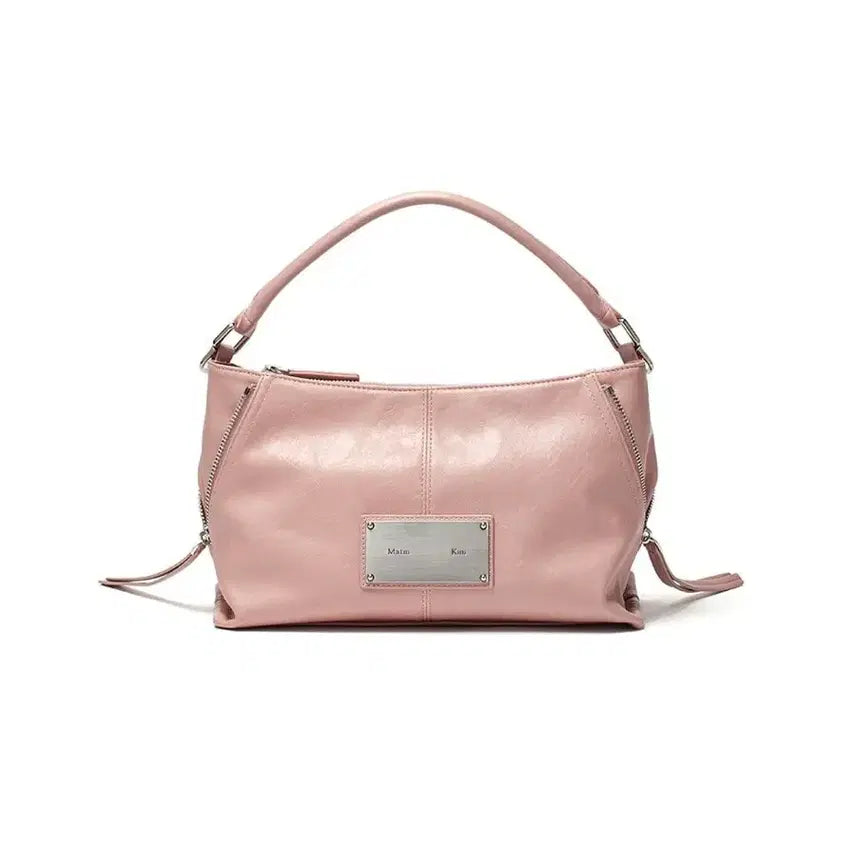[BUNJANG] Matinkim Side Zip Shoulder Bag Pink / 마뗑킴 사이드지퍼 숄더백 핑크