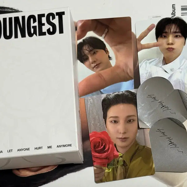 [BUNJANG] Young K Youngest Wallet Album Photocard Bundle Set / [포카+컨페티] 영케이 영기스트 월렛 앨범