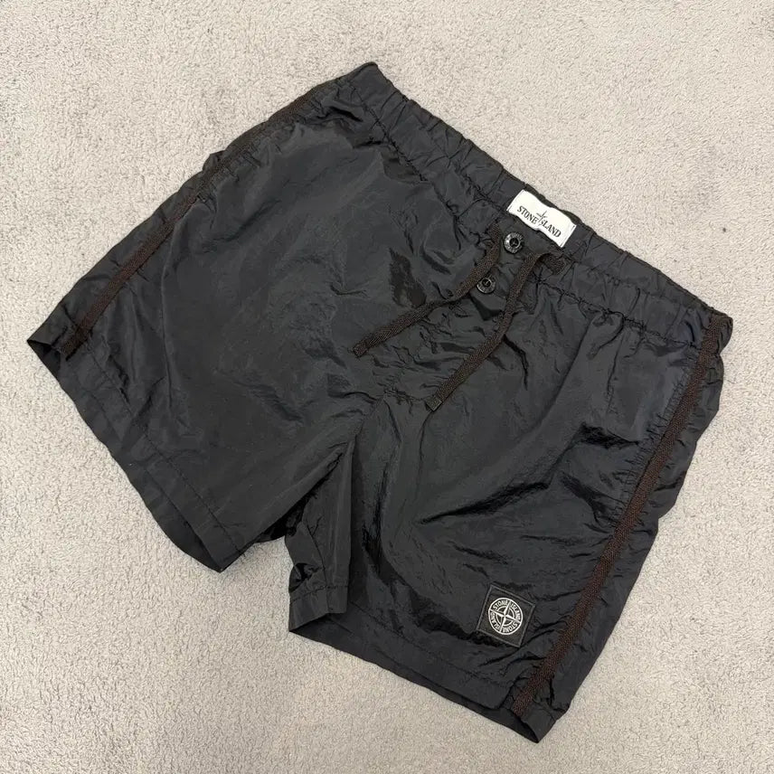 [BUNJANG] Stone Island Logo Patch Swim Shorts / 스톤아일랜드 로고패치 스윔 쇼츠 반바지 S