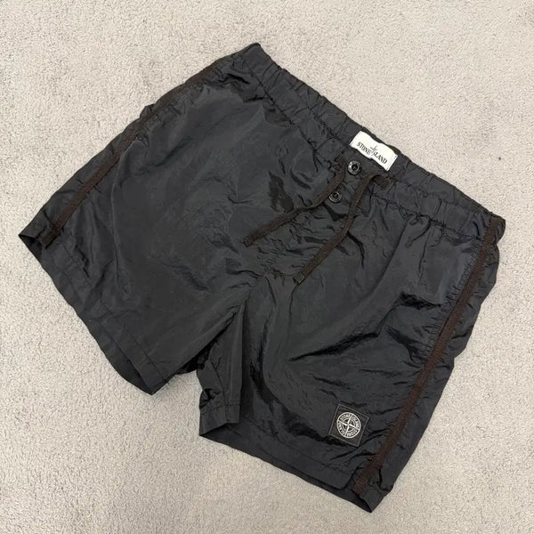 [BUNJANG] Stone Island Logo Patch Swim Shorts / 스톤아일랜드 로고패치 스윔 쇼츠 반바지 S