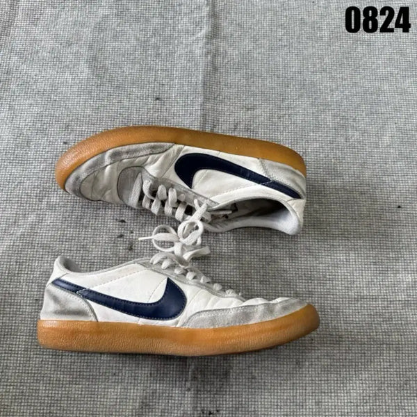 [BUNJANG] Nike Athletic Shoes White/Navy Size 250 / 나이키 운동화 흰색/네이비 250