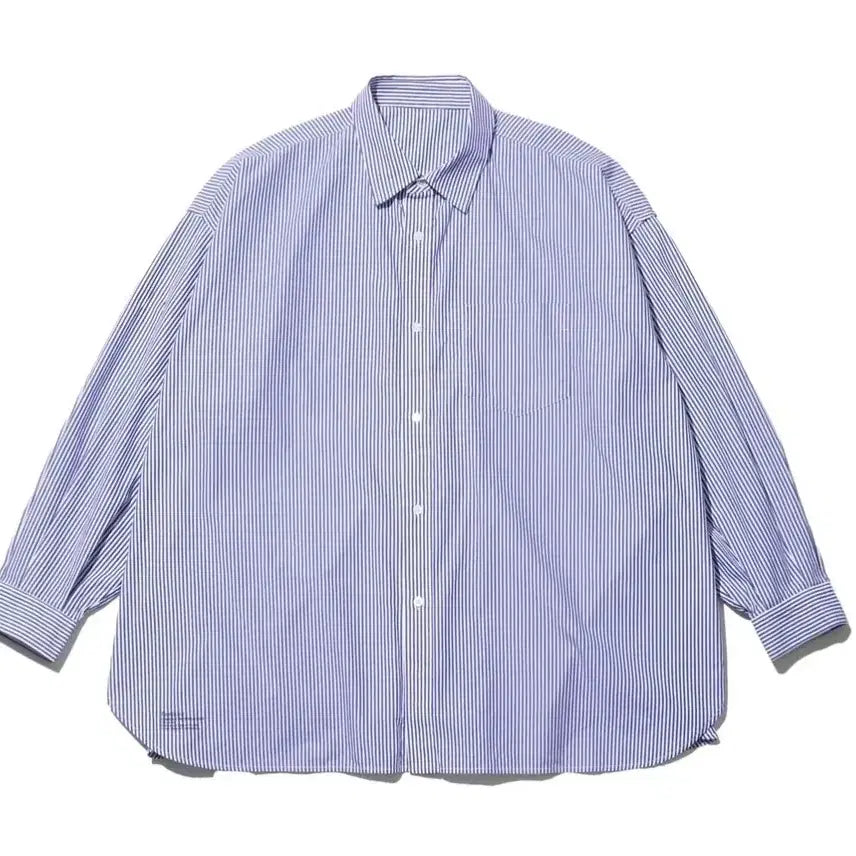 [BUNJANG] Fresh Service Corporate Uniform Shirt Blue Stripe / [S] 프레쉬서비스 Corporate Uniform 셔츠 블루스트라이프 새상품