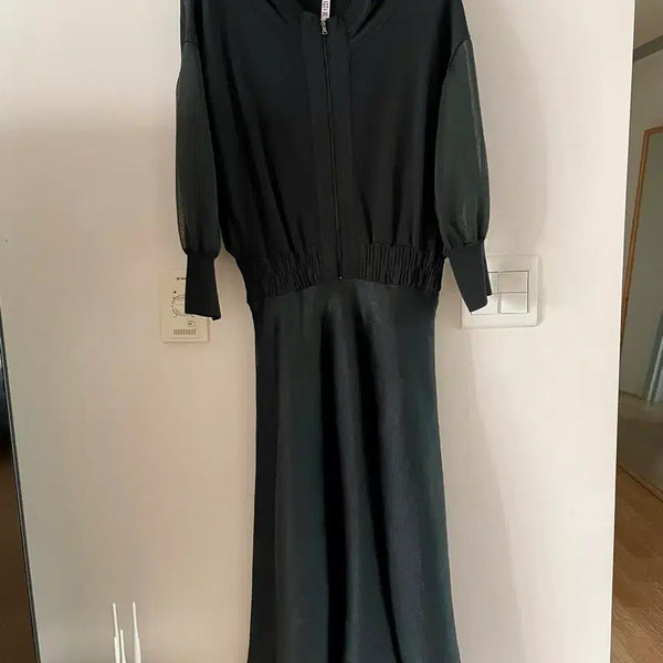 [BUNJANG] System Hooded Dress / 시스템 후드 원피스 프리