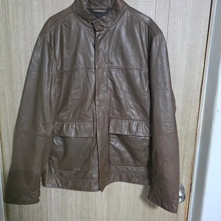 [BUNJANG] Massimo Dutti Men's Leather Jacket L / Massimo Dutti 남성 가죽 자켓 L