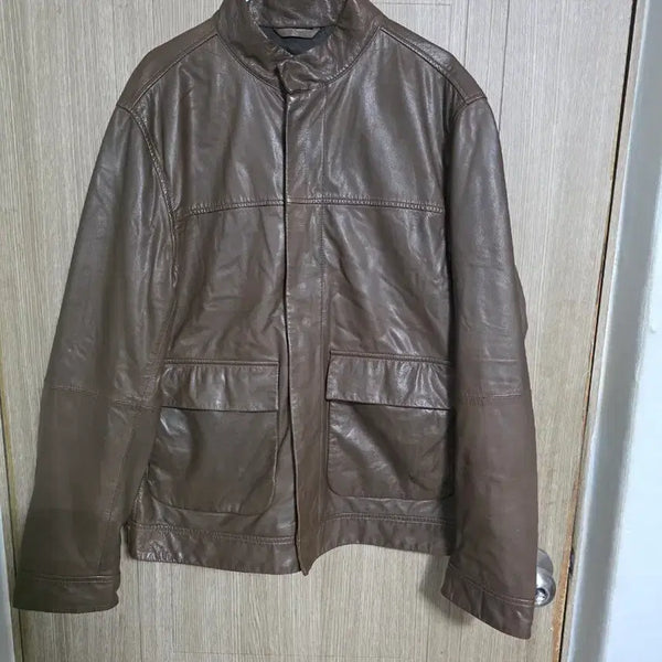 [BUNJANG] Massimo Dutti Men's Leather Jacket L / Massimo Dutti 남성 가죽 자켓 L