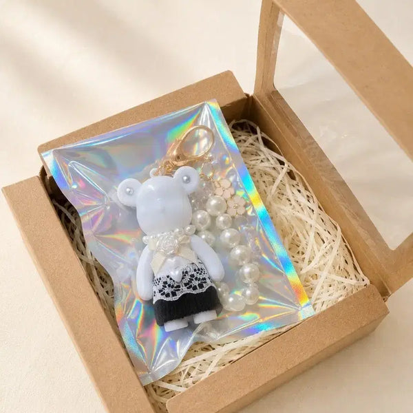 [BUNJANG] Handmade Bear Keychain with Assorted Decorations / 수작업으로 만든 귀여운 곰돌이 키링!
