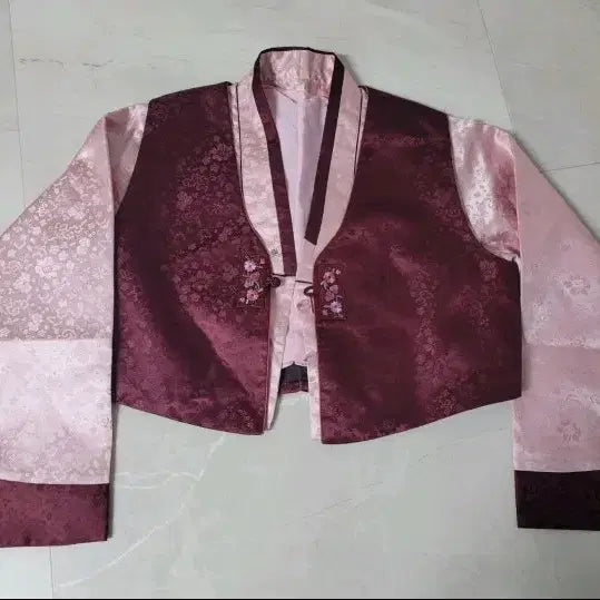[BUNJANG] Burgundy Pattern Daily Hanbok / 고급스런 버건디패턴 샹활한복