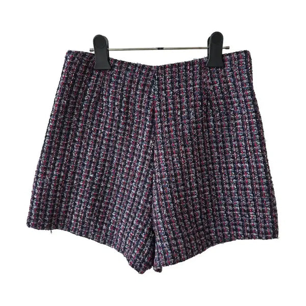 [BUNJANG] Tweed Shorts Purple S / S/트위드 반바지 핫팬츠 퍼플/새제품