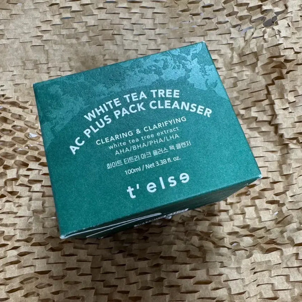 [BUNJANG] Tiels White Tea Tree Acne Plus Pack Cleanser 100ml / (새상품) 티엘스 팩 클렌저