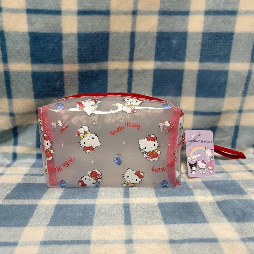 [BUNJANG] Hello Kitty Clear Pouch / 헬로키티 투명 파우치